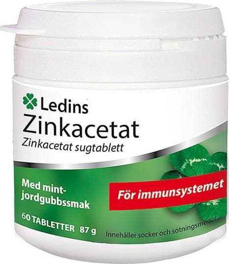 Ledins Zinkacetat 60 st