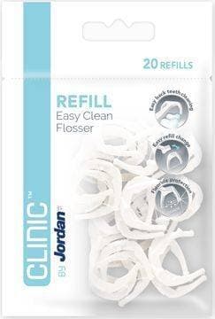 Jordan Clinic Easy Clean Flosser 20-pack Refill