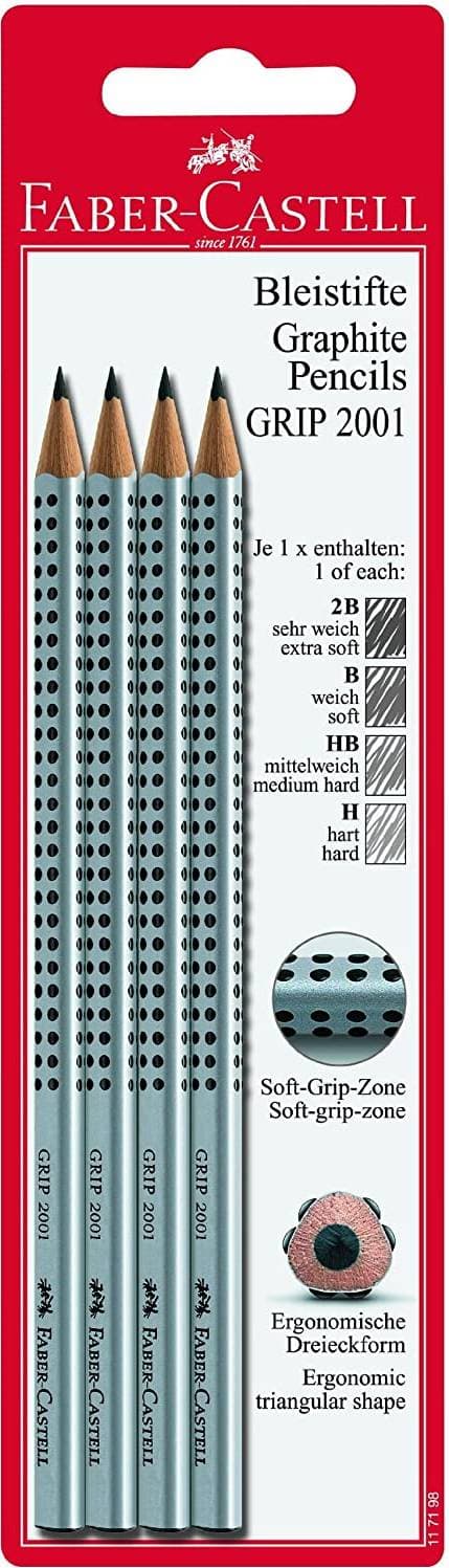 Faber-Castell Bleistifte Graphite Pencil Grip 2001