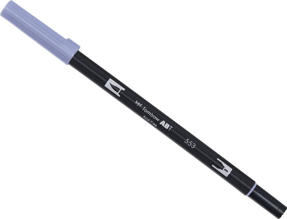 Tombow ABT Dual Brush Pen 553 Mist Purple