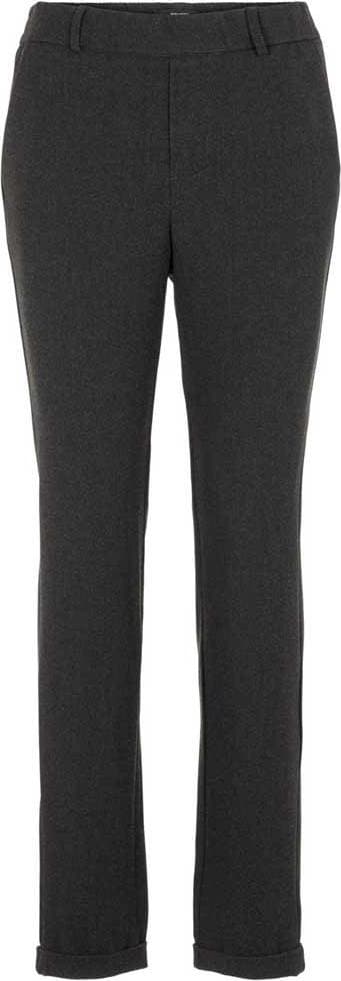 Vero Moda Maya Tailored Trousers - Grey/Dark Grey Melange