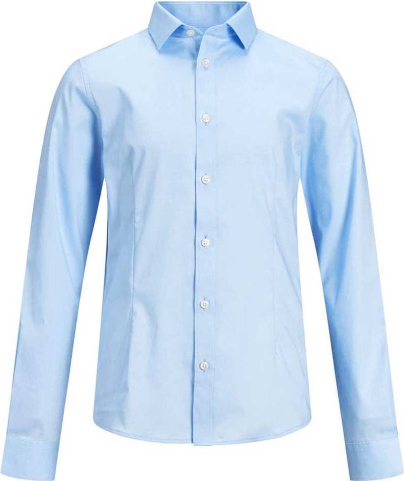 Jack & Jones Boy's Curved Hem Shirt - Blue/Cashmere Blue (12151620)