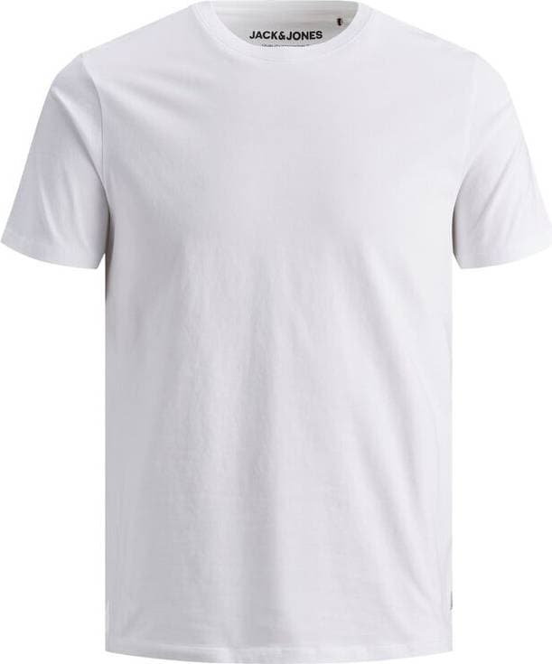 Jack & Jones Organic Cotton T-shirt - White/White
