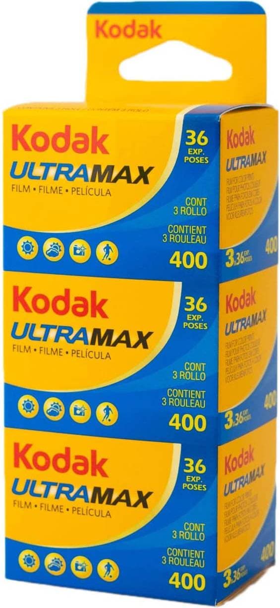Kodak Ultramax 400 135-36 3 Pack