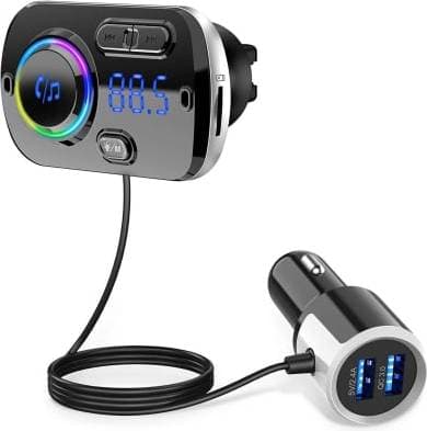 INF Wireless FM transmitter for the car Bluetooth 5.0 QC3