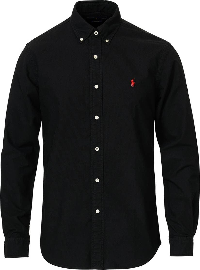 Polo Ralph Lauren Garment-Dyed Oxford Shirt - Polo Black