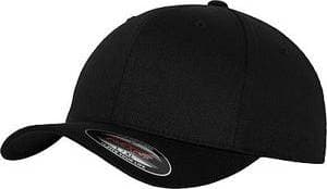 Flexfit 6277 Wooly Combed Cap - Black