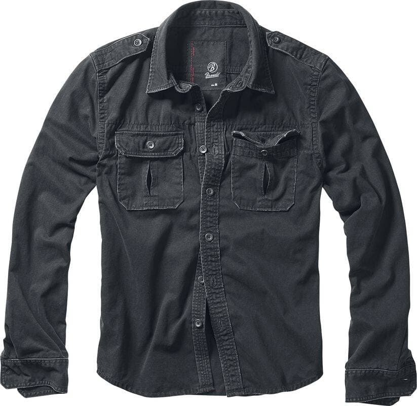 Brandit Vintage Shirt - Black
