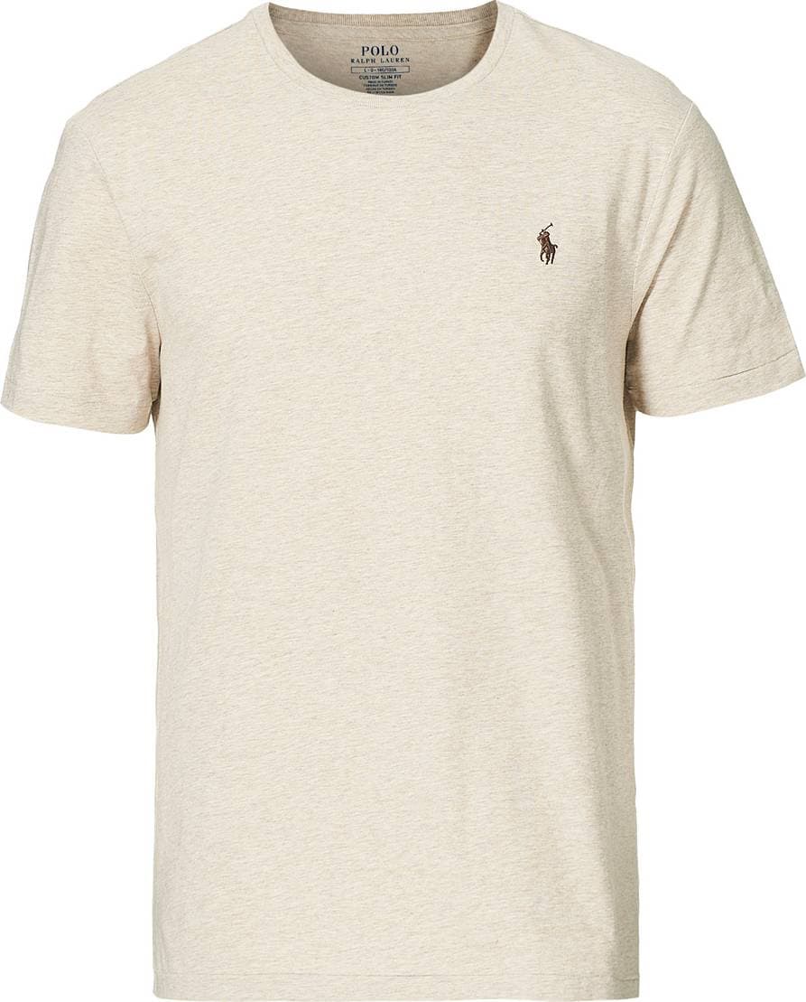 Polo Ralph Lauren Crew Neck T-shirt - Expedition Dune Heather