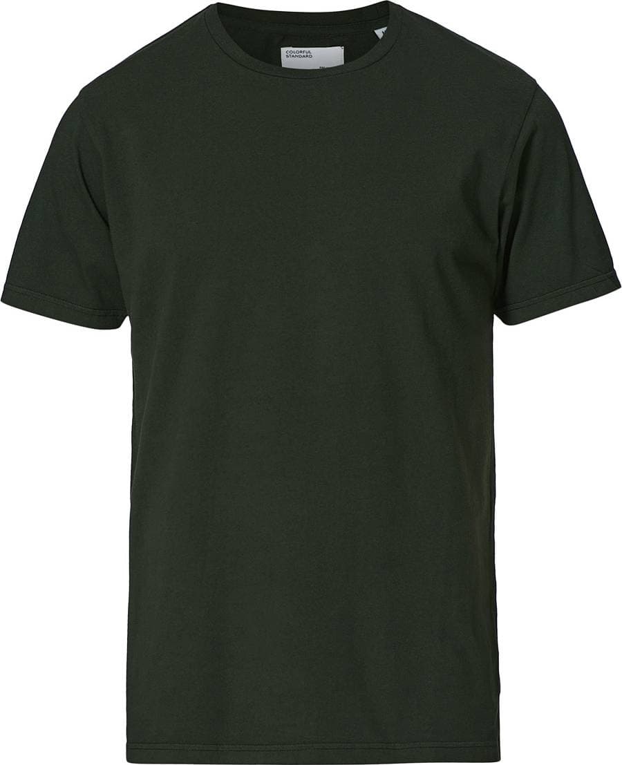 Colorful Standard Classic Organic T-shirt - Heather Grey Hunter Green