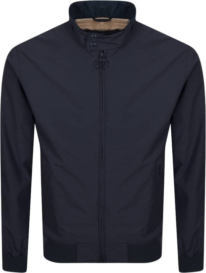 Barbour Royston Casual Harrington Jacket - Navy