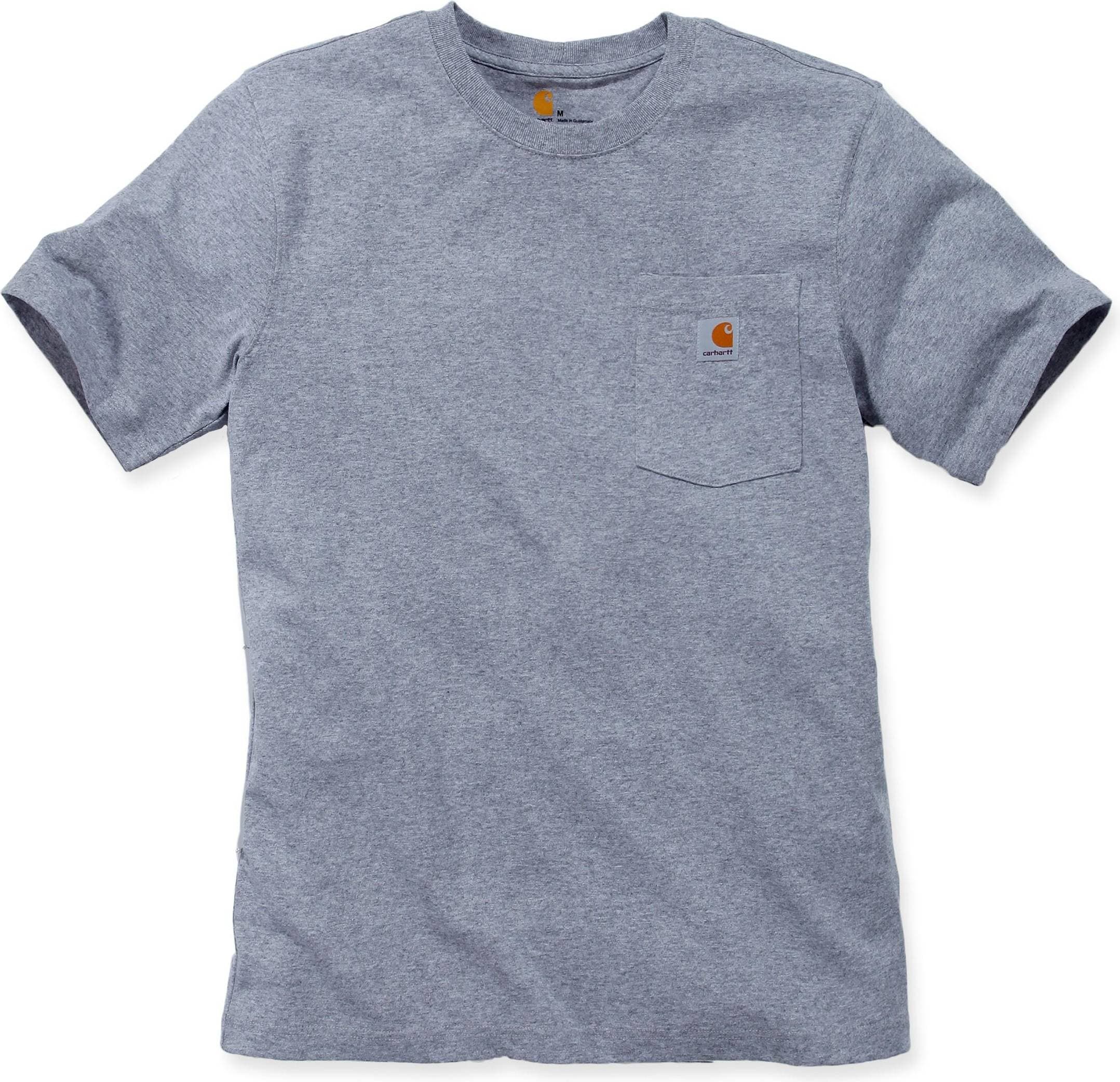Carhartt Workwear Pocket Short-Sleeve T-Shirt - Heather Gray