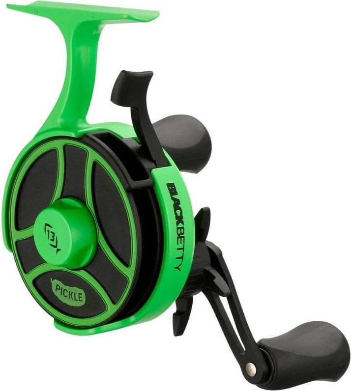 13Fishing Black Betty FreFall Ghost Radioactive Pickle LH