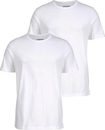 Jack & Jones T-Shirt 2-pack - White/White
