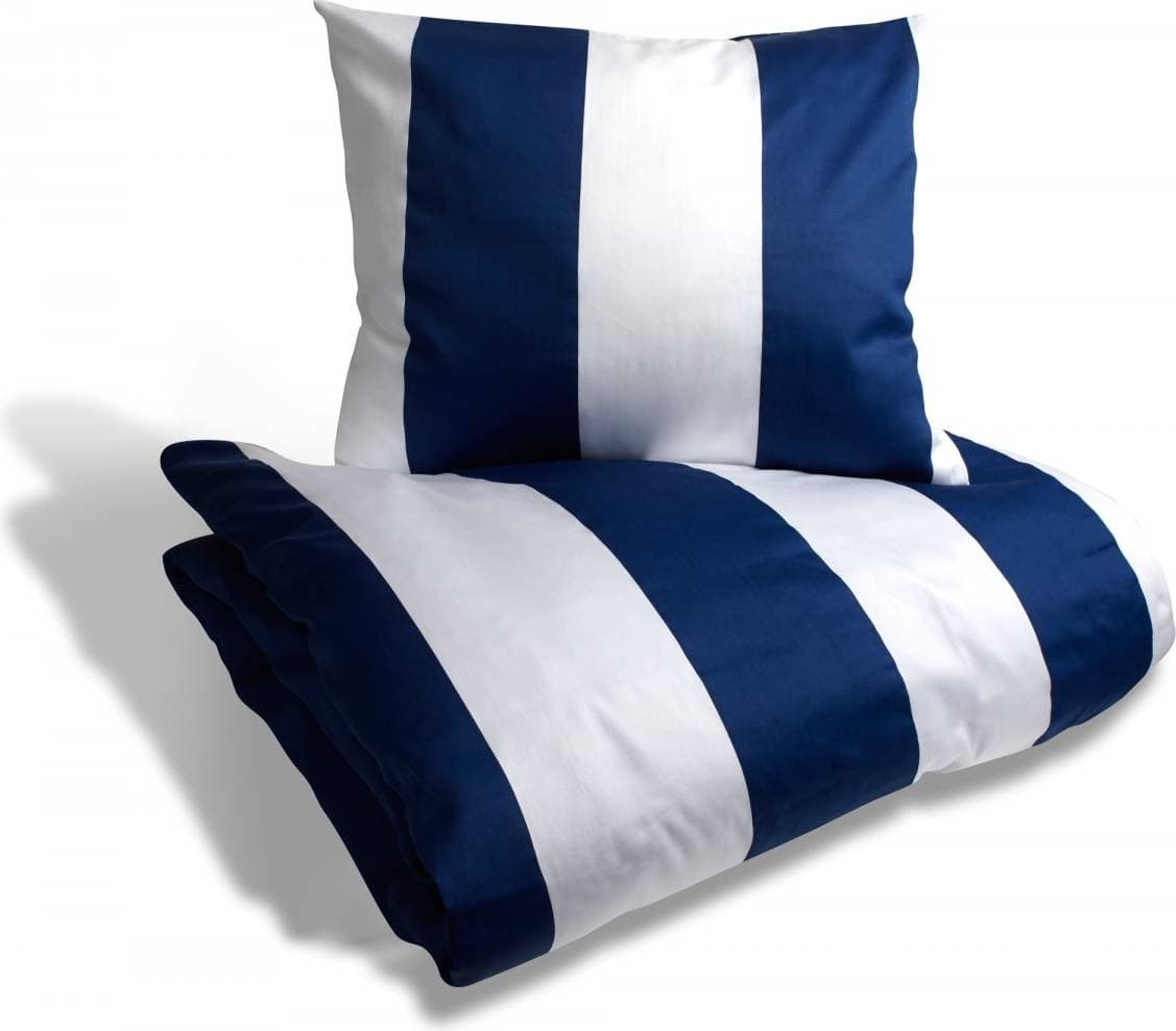 Kosta Linnewäfveri Fjällbacka Påslakan Blå, Beige (230x220cm)