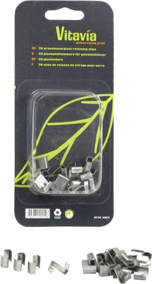 Vitavia Glass Retaining Clips 20pcs