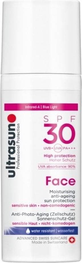 Ultrasun Anti-Ageing Sun Protection Face SPF30 PA+++ 50ml
