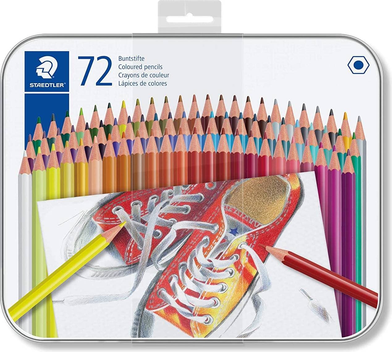 Staedtler 175 Coloured Pencil 72-pack