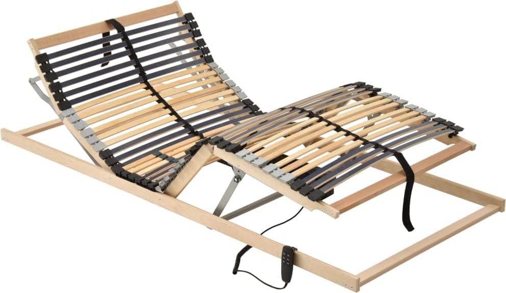 vidaXL 42 Elektrisk Lamellbotten Sängram 70x200cm Ställbar säng 70X200cm