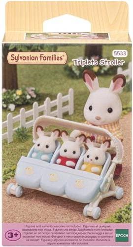 Sylvanian Families Triplets Stroller