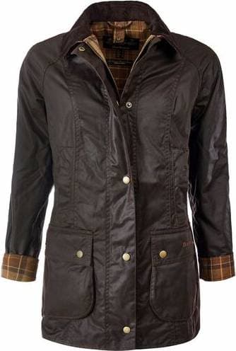 Barbour Beadnell Wax Jacket - Rustic