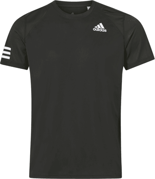 adidas Club 3-Stripe T-shirt Men - Black/White