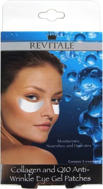 Revitale Collagen & Q10 Anti Wrinkle Eye Gel Patches 5-Pack