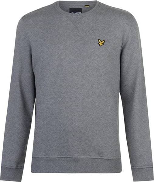 Lyle & Scott Crew Neck Sweatshirt - Mid Grey Marl