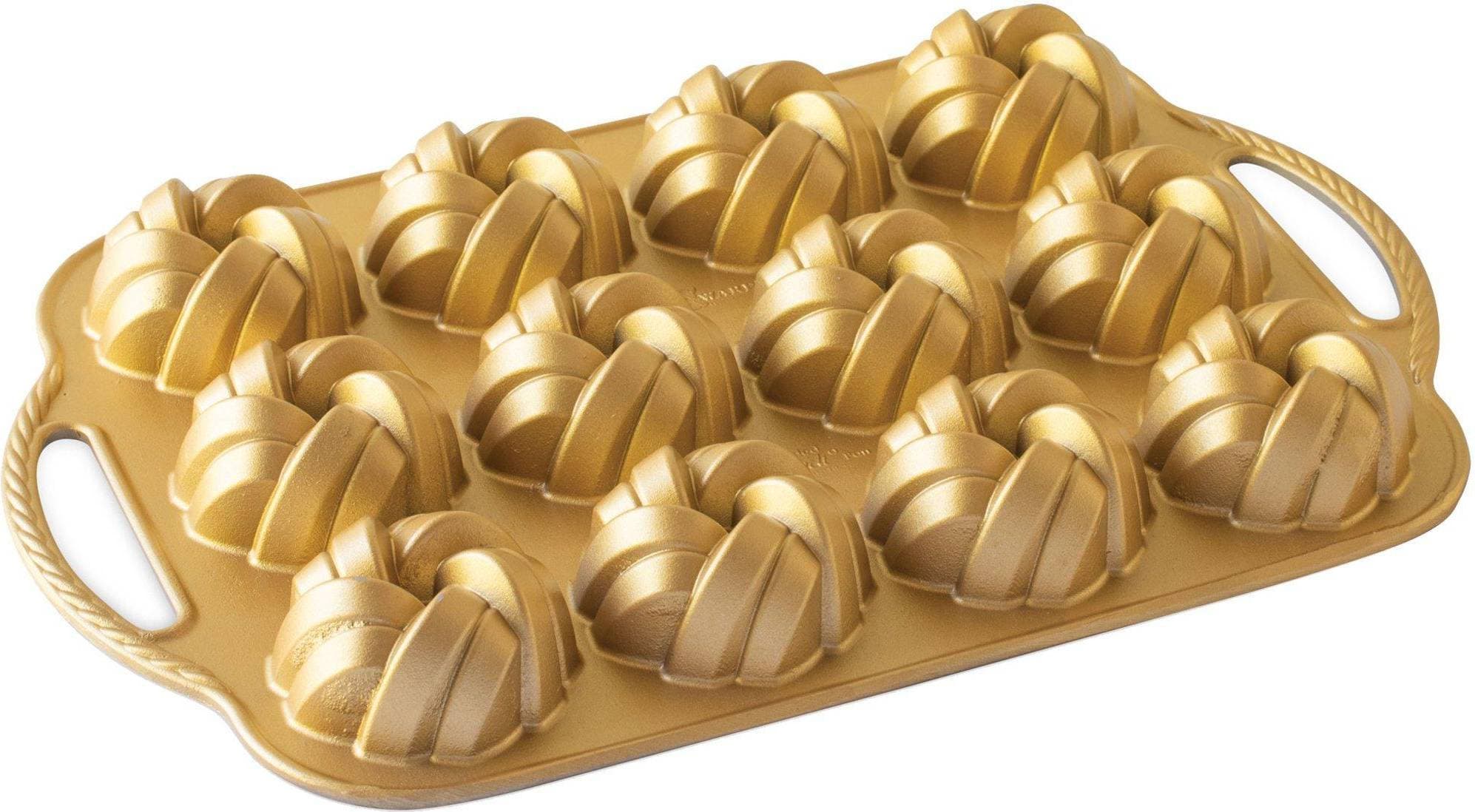 Nordic Ware 75th Anniversary Mini Braided Muffinsplåt 37.6x24.8 cm