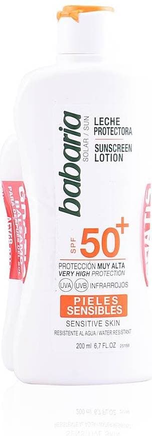 Babaria Piel Sensible Sun Sunscreen Lotion SPF50+ Set 300ml