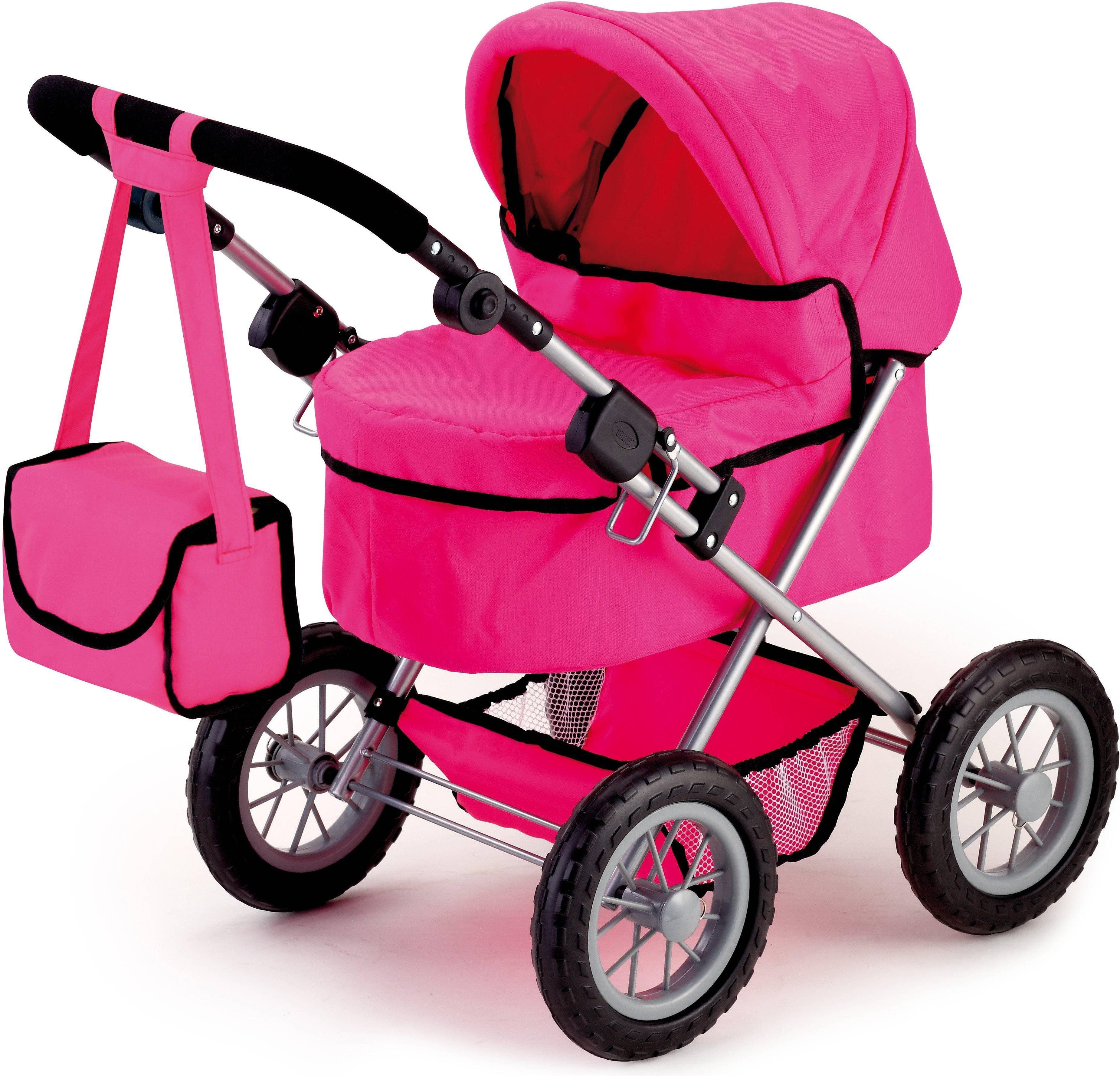 Bayer Dolls Pram Trendy Pink