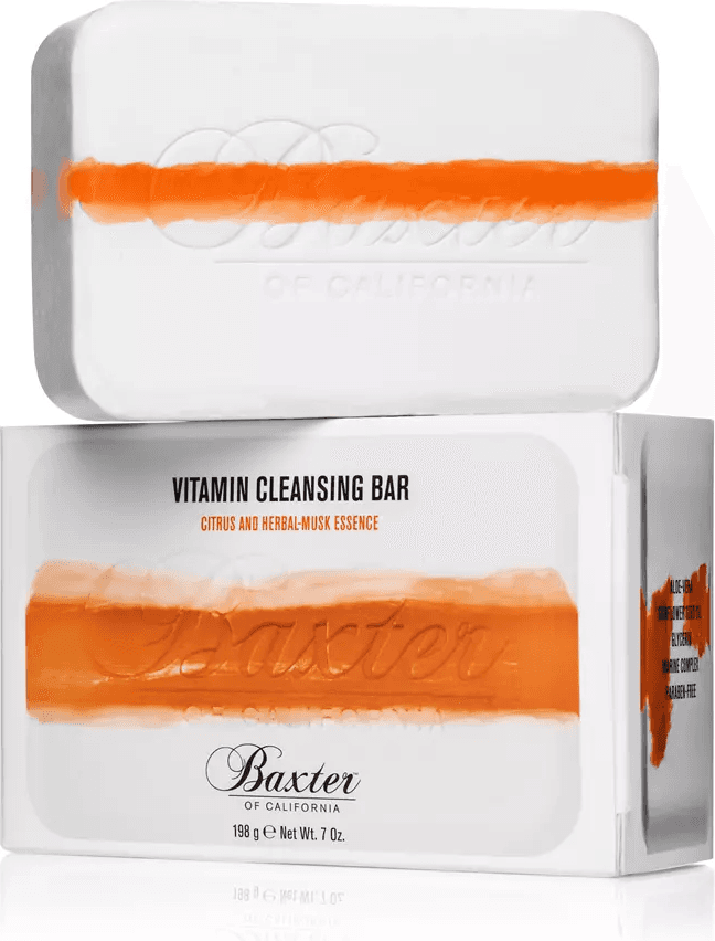 Baxter Of California Vitamin Cleansing Bar Citrus Herbal Musk 198g