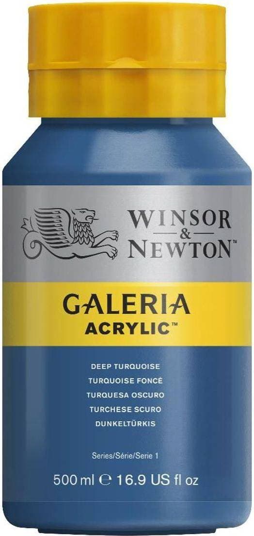 Winsor & Newton Galeria Acrylic Deep Turquoise 500ml