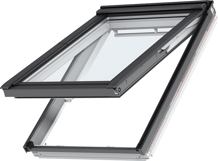 Velux GPL 2068 MK04 Trä, Aluminium Överkantshängt 3-glasfönster 78x98cm
