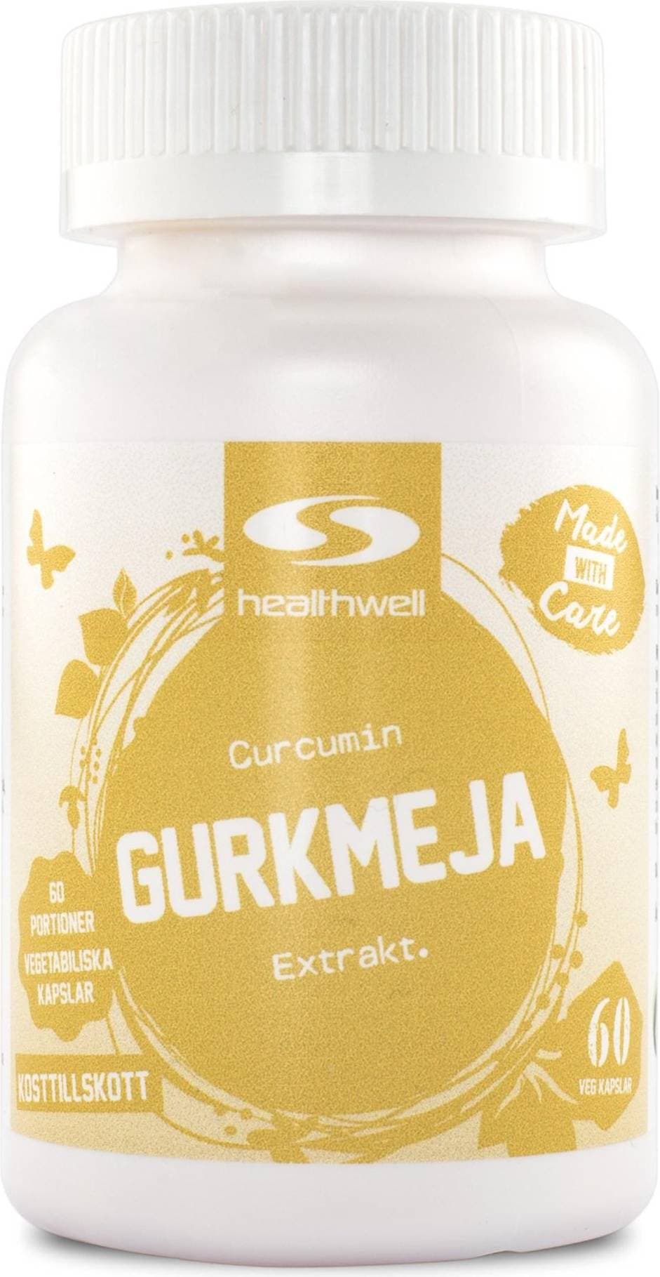 Healthwell Gurkmeja 60 st