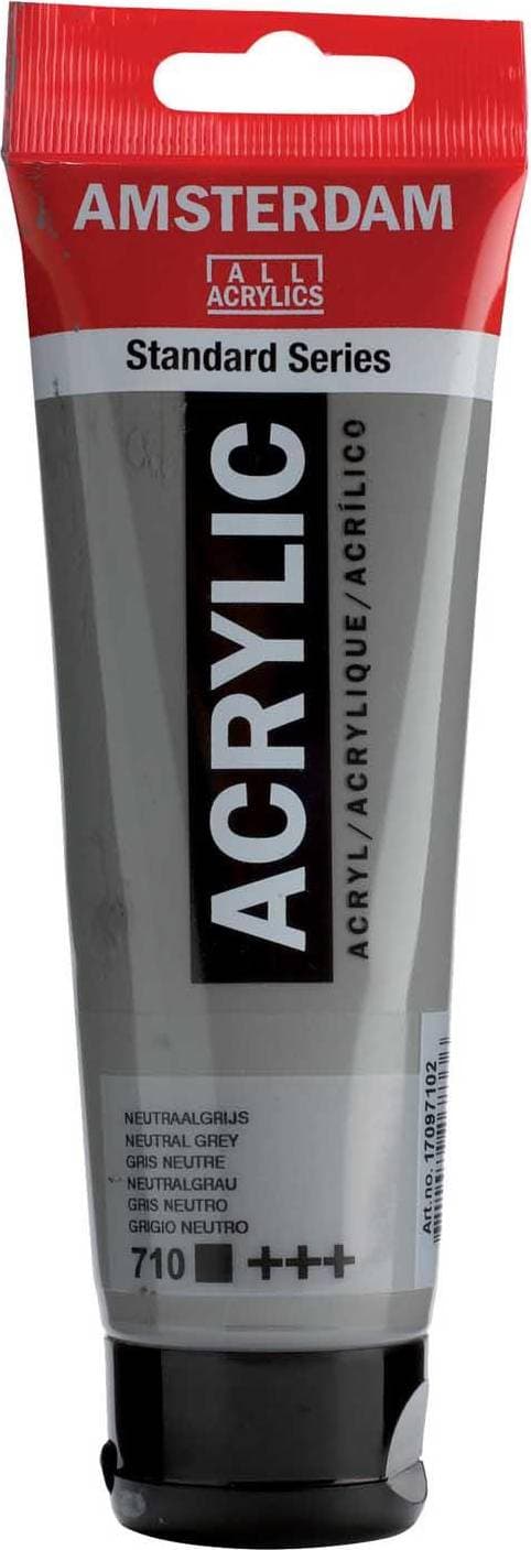 Amsterdam Standard Series Acrylic Tube Neutral Grey 120ml