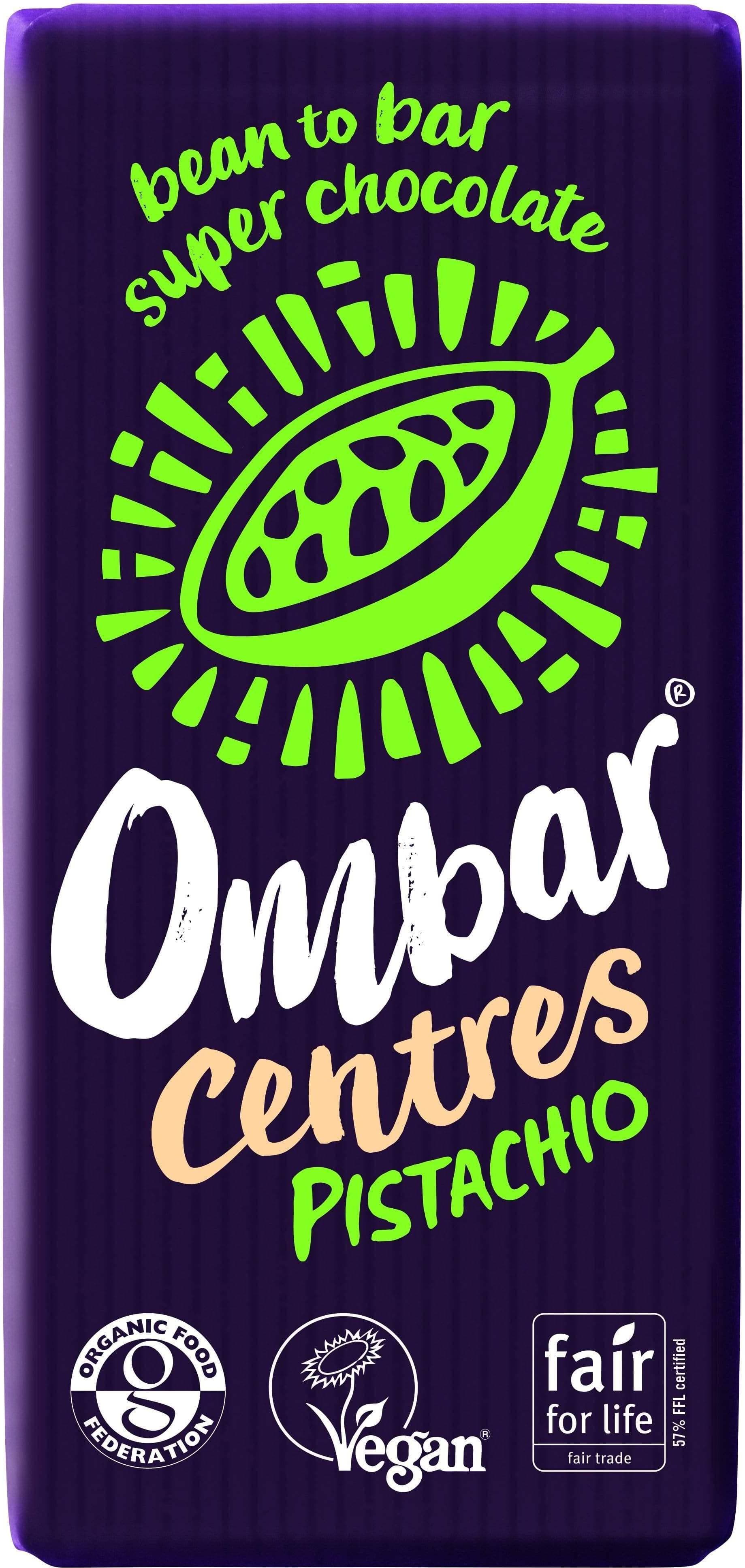 Ombar Centres Pistachio 70g