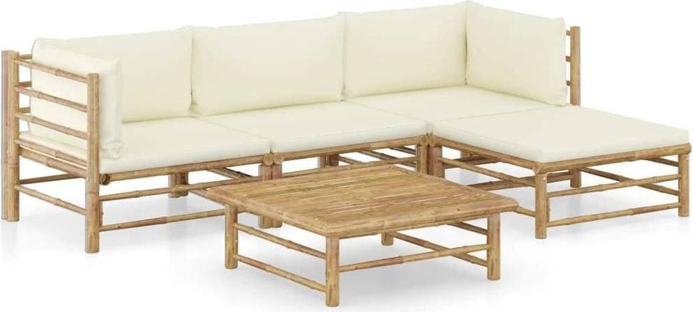 vidaXL 3058194 Loungeset, 1 Bord inkl. 3 Soffor