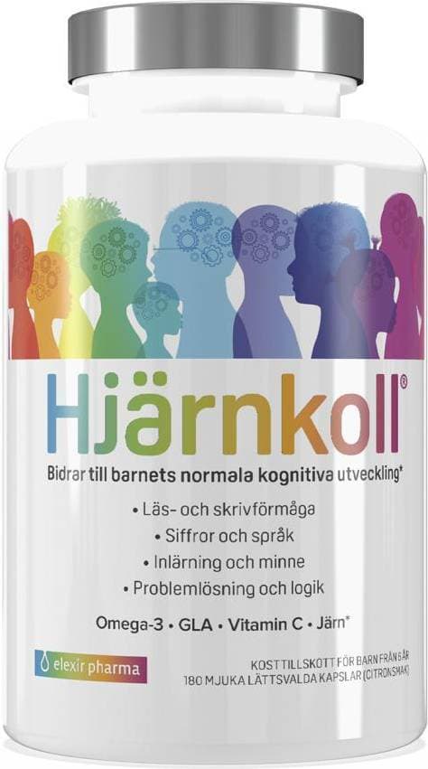 Elexir Pharma Hjärnkoll 180 st