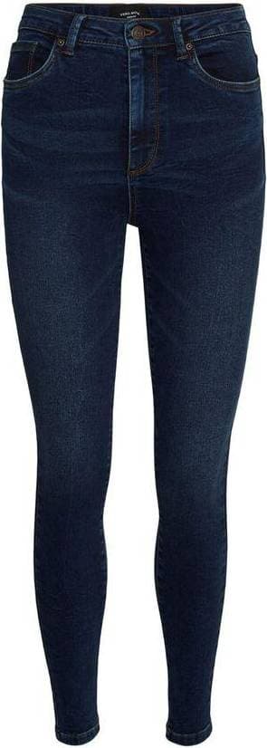Vero Moda Sophia High Waist Skinny Fit Jeans - Blue/Dark Blue Denim