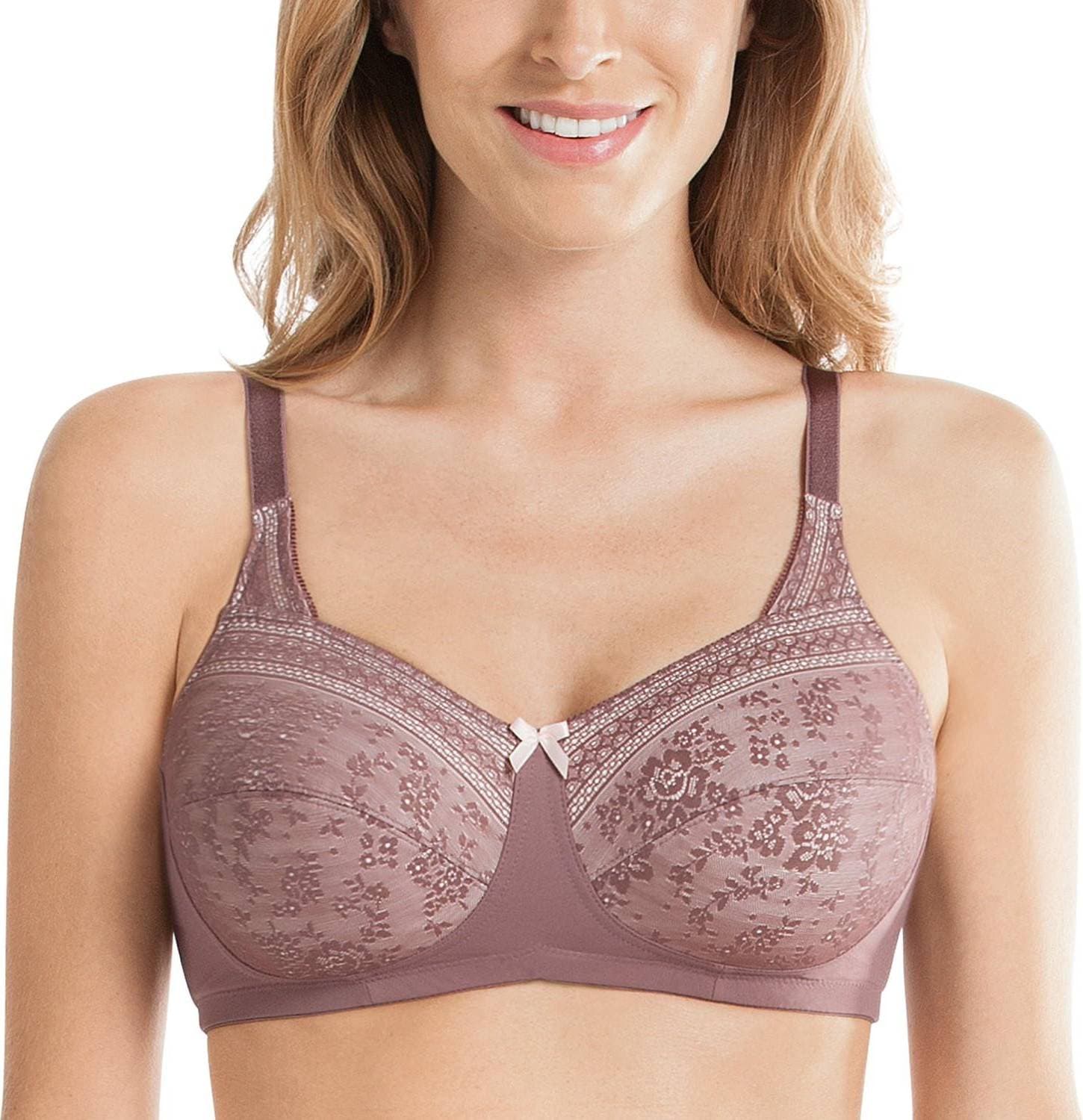 Anita Fleur Wire-Free Mastectomy Bra - Old Pink