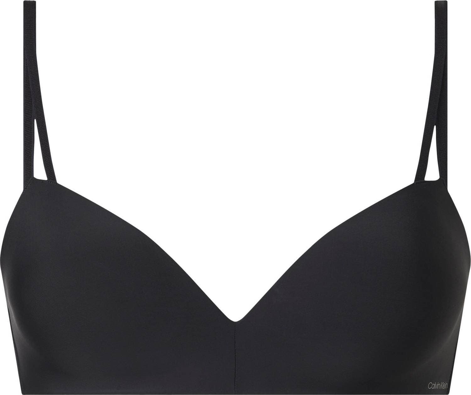 Calvin Klein Seductive Comfort Wireless Push-Up Bra - Black