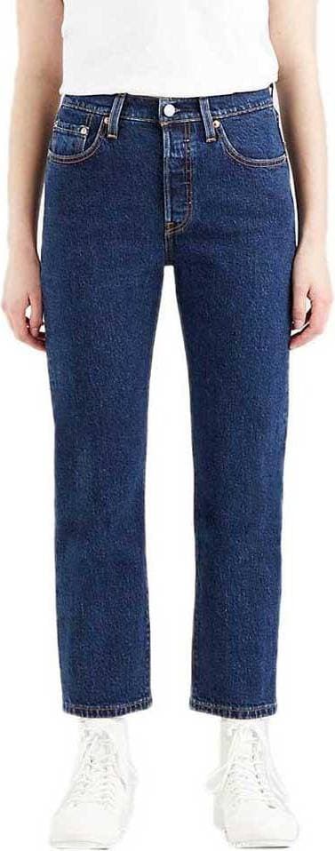 Levi's 501 Original Crop Jeans - Salsa Stonewash/Blue