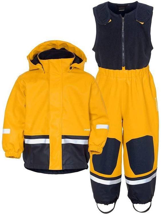 Didriksons Boardman Kid's Rain Set - Oat Yellow (503968-321)