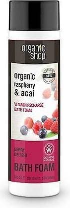 Organic Shop Delight Bath Foam Raspberry & Acai Berry 500ml