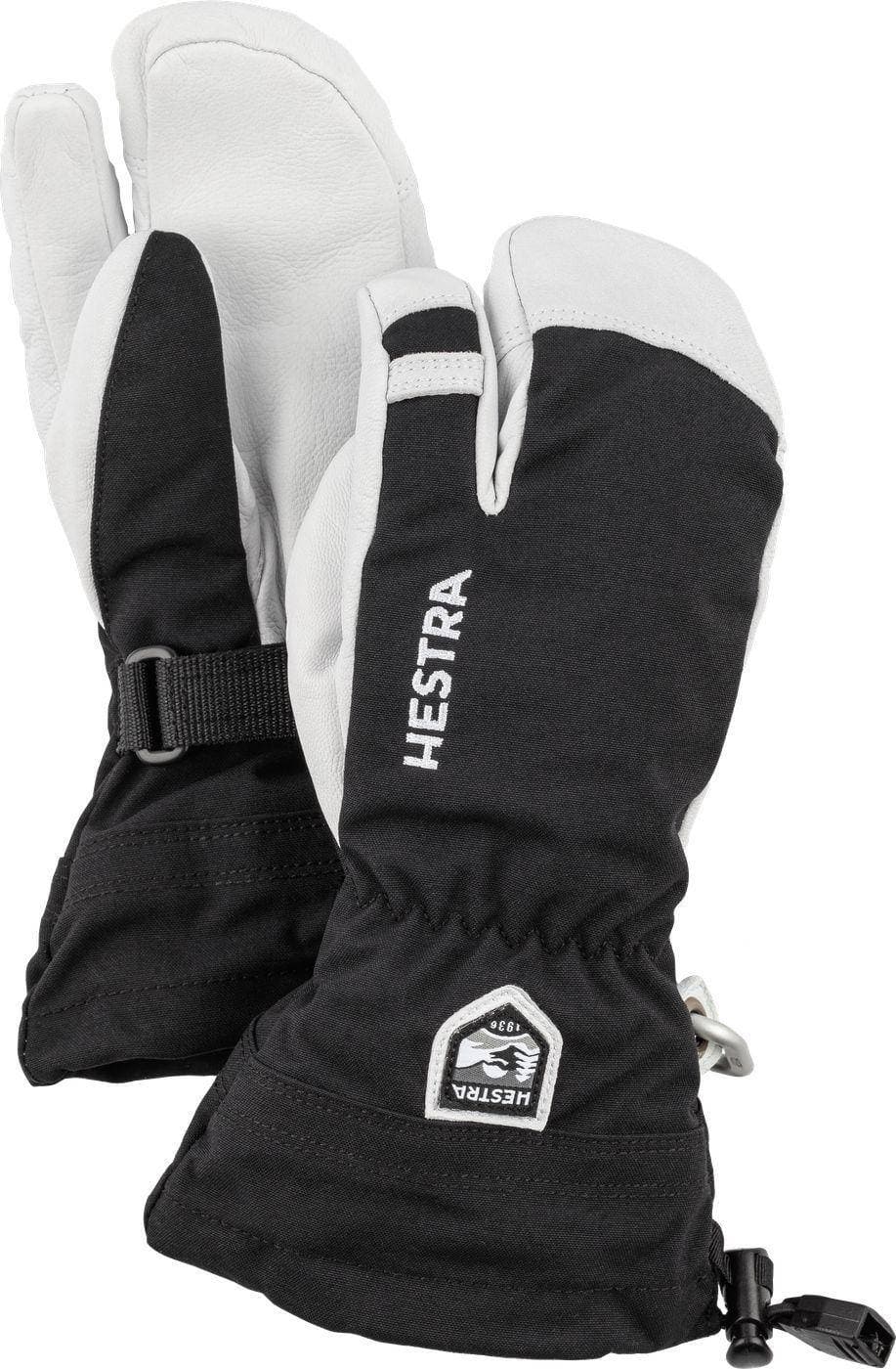 Hestra Jr. Army Leather Heli Ski - Black (30562-100)