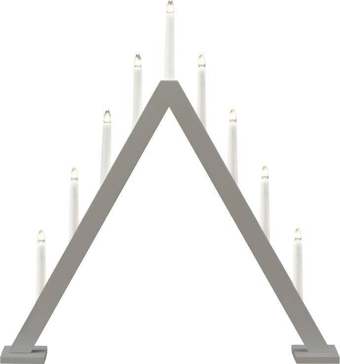 Konstsmide 3932 Matt Grey Adventsljusstake 60cm