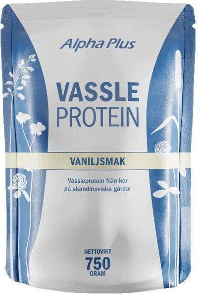 Alpha Plus Vassleprotein Vanilla 750g