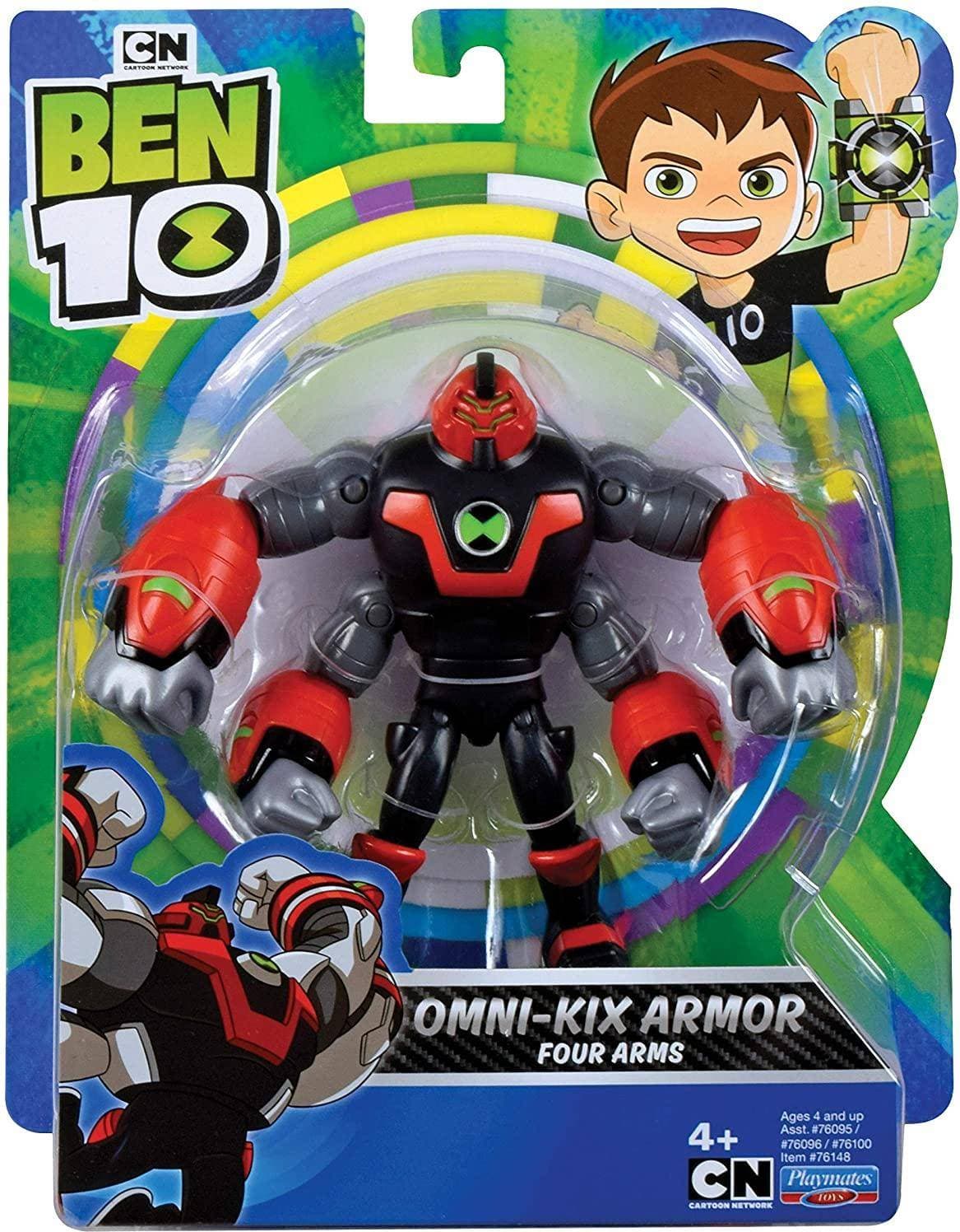 Playmates Toys Ben 10 Omni Kix Armor Four Arms 10cm