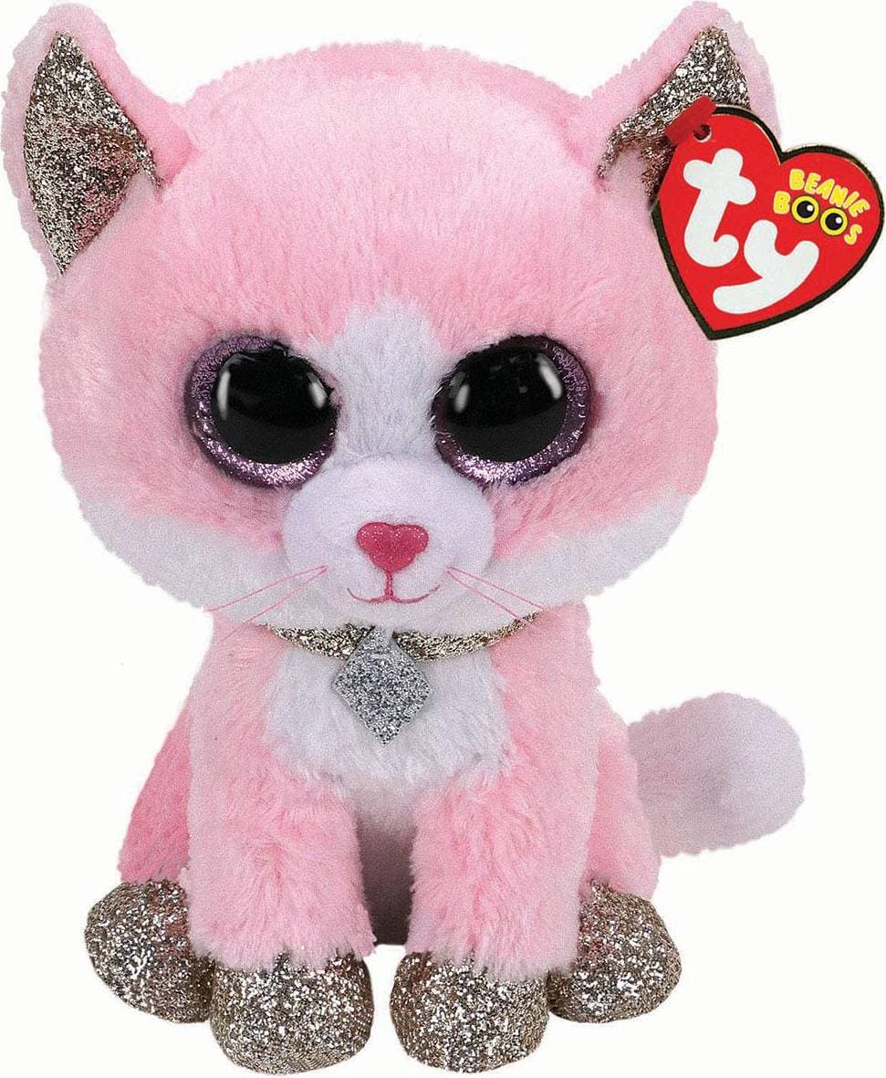 TY Fiona Cat Beanie Boo 15cm